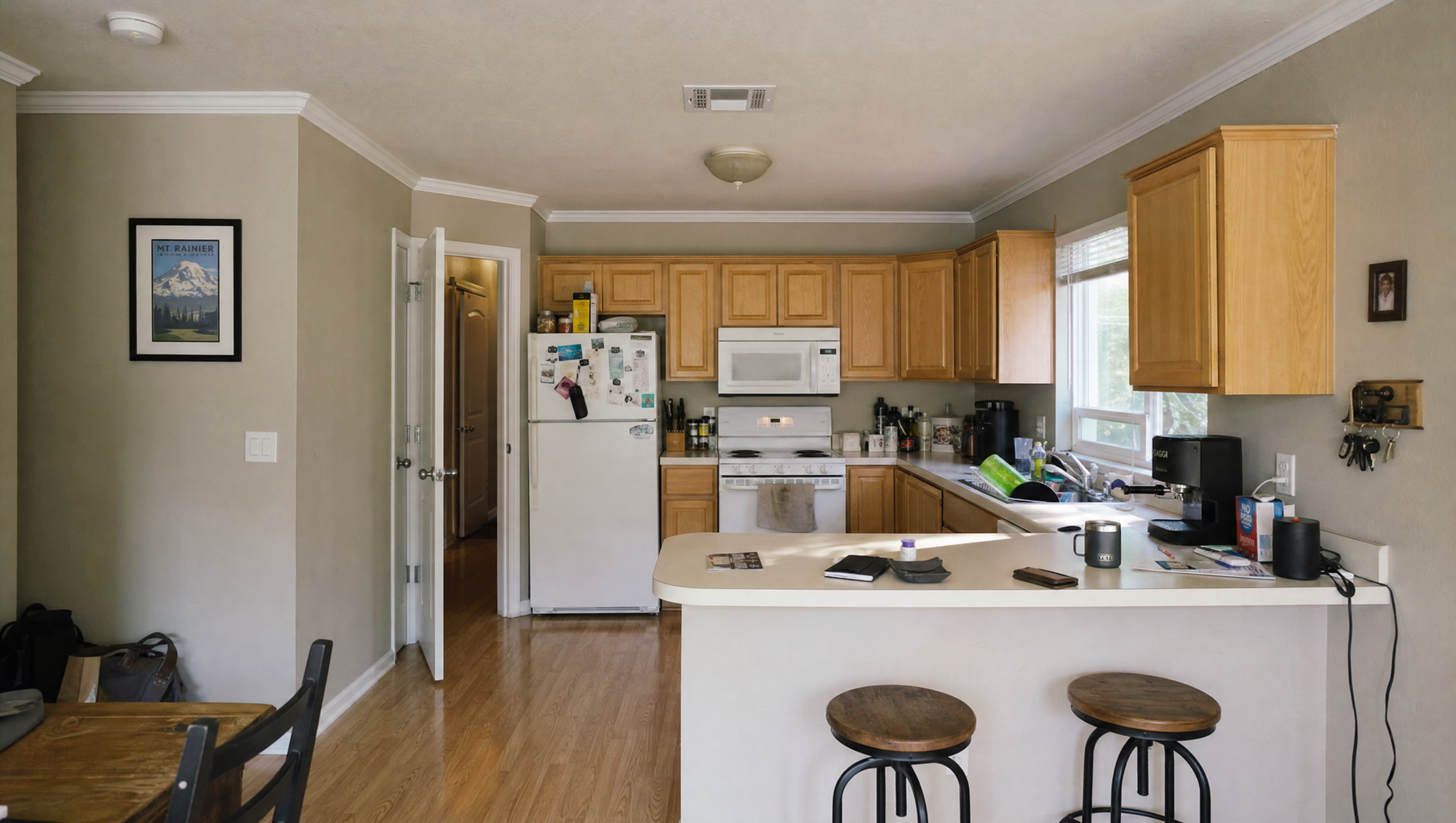 Present kitchen